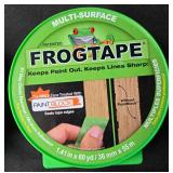 Assorted Construction and Painting Supplies with Caulking Guns