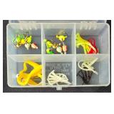 Assorted Fishing Gear Set with Tools, Baits, and Accessories