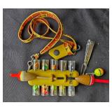 Assorted Fishing Gear Set with Tools, Baits, and Accessories