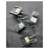 Set of Drill Master 18V Cordless Drivers with Chargers and Bag