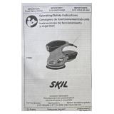 Skil 2.6 Amp Corded Detail Sander with 2X Micro Filter and Dust Carrying Bag