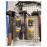 Set of Hammers and Miscellaneous Fasteners
