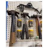Set of Hammers and Miscellaneous Fasteners