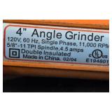 Angle Grinder and Heavy-Duty Flashlight Set