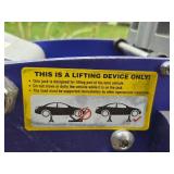 Pittsburgh Automotive 1.5 Ton Racing Floor Jack with Rapid Pump