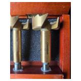 Columbian Forstner Drill Bit Set in Wooden Case