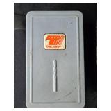 Set of Two Drill Bit Indexes: Huot and Triumph with Metal Case