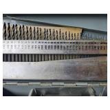 Large Metal Drill Bit Set in Storage Case