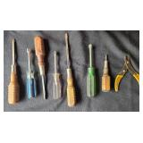 Leather Tool Belt with Assorted Hand Tools