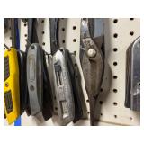 Collection of Various Hand Tools Including Pliers and Snips