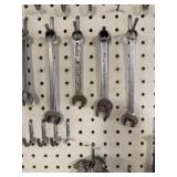 Collection of Assorted Hand Tools with Wrenches and Pliers