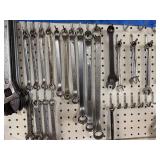 Collection of Assorted Hand Tools with Wrenches and Pliers