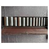 Lot of Campbell Hausfeld Deep Drive Sockets and Ratchet Tools