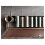 Lot of Campbell Hausfeld Deep Drive Sockets and Ratchet Tools