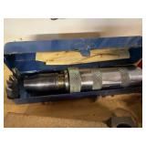 Collection of Hand Tools and Accessories Including Impact Driver, Letter Stamps, and Wrenches