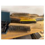 Collection of Hand Tools and Accessories Including Impact Driver, Letter Stamps, and Wrenches