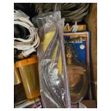 Assorted Lot of Door Locks and Electrical Cables