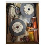 Large Holesaw Kit with Assorted Drill Bits and Grinding Wheels