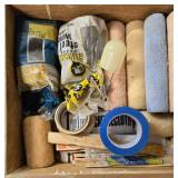 Collection of Painting and Staining Supplies