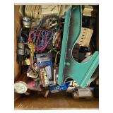 Assorted Electrical Hardware and Switch Parts Collection