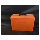 Set of Heavy Duty Jumper Cables in Red Plastic Case