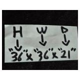 Vintage Wooden Writing Desk with Single Drawer