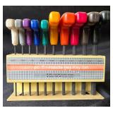 T-Handle Hex Key Set with Metric and SAE Sizes