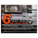 Schauer 6 Amp Solid State Battery Charger Model B7612 for 6 & 12 Volt Batteries