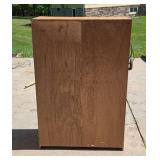 Five-Shelf Wooden Bookcase