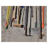 Collection of Various Gardening and Lawn Tools