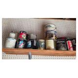 Assorted Collection of Oil-Based Paints and Sealers - content quantities unverified