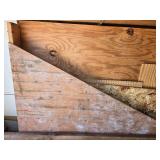 Collection of Assorted Wood Panels and Lumber