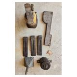 Collection of Steel Industrial Parts and Accessories