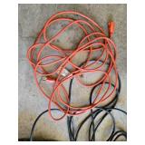 Collection of Extension Cords with Industrial Cable Reel