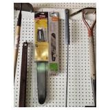 Collection of Garden Tools with Stihl Chainsaw Bars