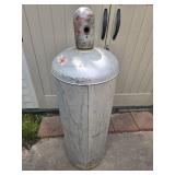 Used Midland LPG Cylinder with Flammable Gas Warning