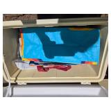 Set of Igloo 48 Qt Coolers with Handles and Lids