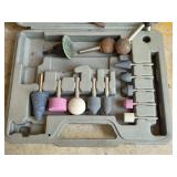 Automotive Air Hose, Tire Inflator and Grinding Accessories Set