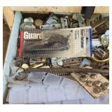 Assorted Wheels and Metal Hardware Collection