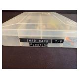 Collection of Fishing Lures in Organizer Box