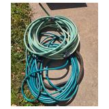 Set of Garden Hoses - Green and Blue