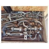 Mixed Collection of Screws, Bolts, and Hardware Parts