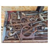 Mixed Collection of Screws, Bolts, and Hardware Parts