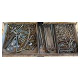Assortment of Bolts, Screws, and Metal Fasteners