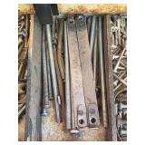 Assortment of Bolts, Screws, and Metal Fasteners