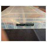 Collection of Assorted Rapala Rattlin Fishing Lures with Storage Box