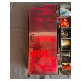 Comprehensive Fishing Tackle Box with Lures, Hooks, and Line