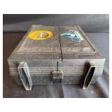 Comprehensive Fishing Tackle Box with Lures, Hooks, and Line