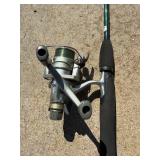 Pair of Shimano and Daiwa Fishing Rods with Reels