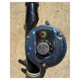 Pair of Shimano and Daiwa Fishing Rods with Reels